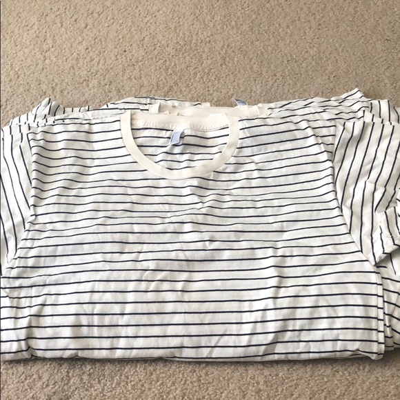 American Apparel Marceau Striped Tee med & Large - Picture 3 of 4